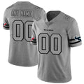 Custom H.Texans 2019 Gray Gridiron Gray Vapor Untouchable Limited Jersey