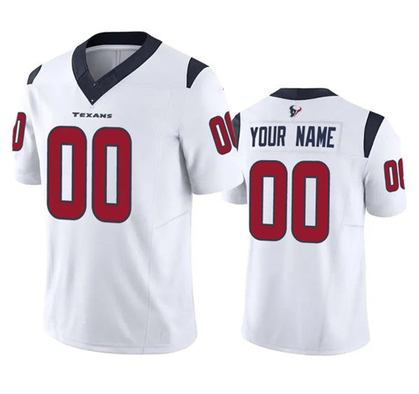 Custom H.Texans ACTIVE PLAYER White 2023 F.U.S.E Vapor Untouchable Limited Stitched Jersey