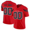 Custom H.Texans Active Player Red 2024 Alternate Vapor F.U.S.E. Limited Stitched Jersey
