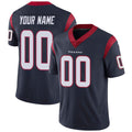 Custom H.Texans Navy Vapor Untouchable Player Limited Jersey