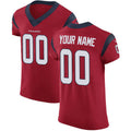 Custom H.Texans Red Alternate Vapor Untouchable Elite Jersey