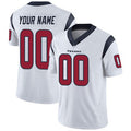 Custom H.Texans White Vapor Untouchable Player Limited Jersey