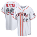 Custom Houston Astros 2026 All-Star Edition Stars & Stripes White Stadium Pick-A-Player Baseball Jersey
