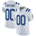 Custom IN.Colts White Vapor Untouchable Player Limited Jersey
