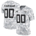 Custom J.Jaguars Active Player 2024 F.U.S.E Arctic Camo Salute To Service Limited Stitched Jersey
