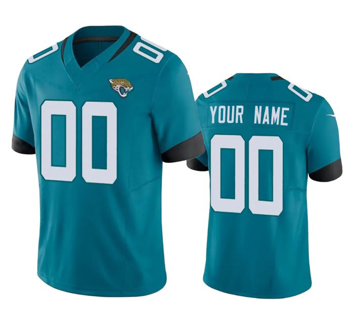 Custom J.Jaguars Active Player Teal 2023 F.U.S.E Vapor Untouchable Limited Stitched Jersey