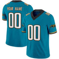 Custom J.Jaguars Active Player Teal 2024 F.U.S.E. Prowler Throwback Vapor Limited Stitched Jersey
