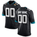 Custom J.Jaguars Black Game Jersey