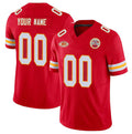 Custom KC.Chiefs Active Player Red 2023 F.U.S.E. With NKH Patch Vapor Untouchable Limited Stitched Jersey