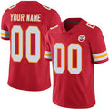 Custom KC.Chiefs Home Red Vapor Untouchable Limited Jersey
