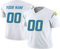 Custom LA.Chargers Limited White F.U.S.E. Vapor Jersey