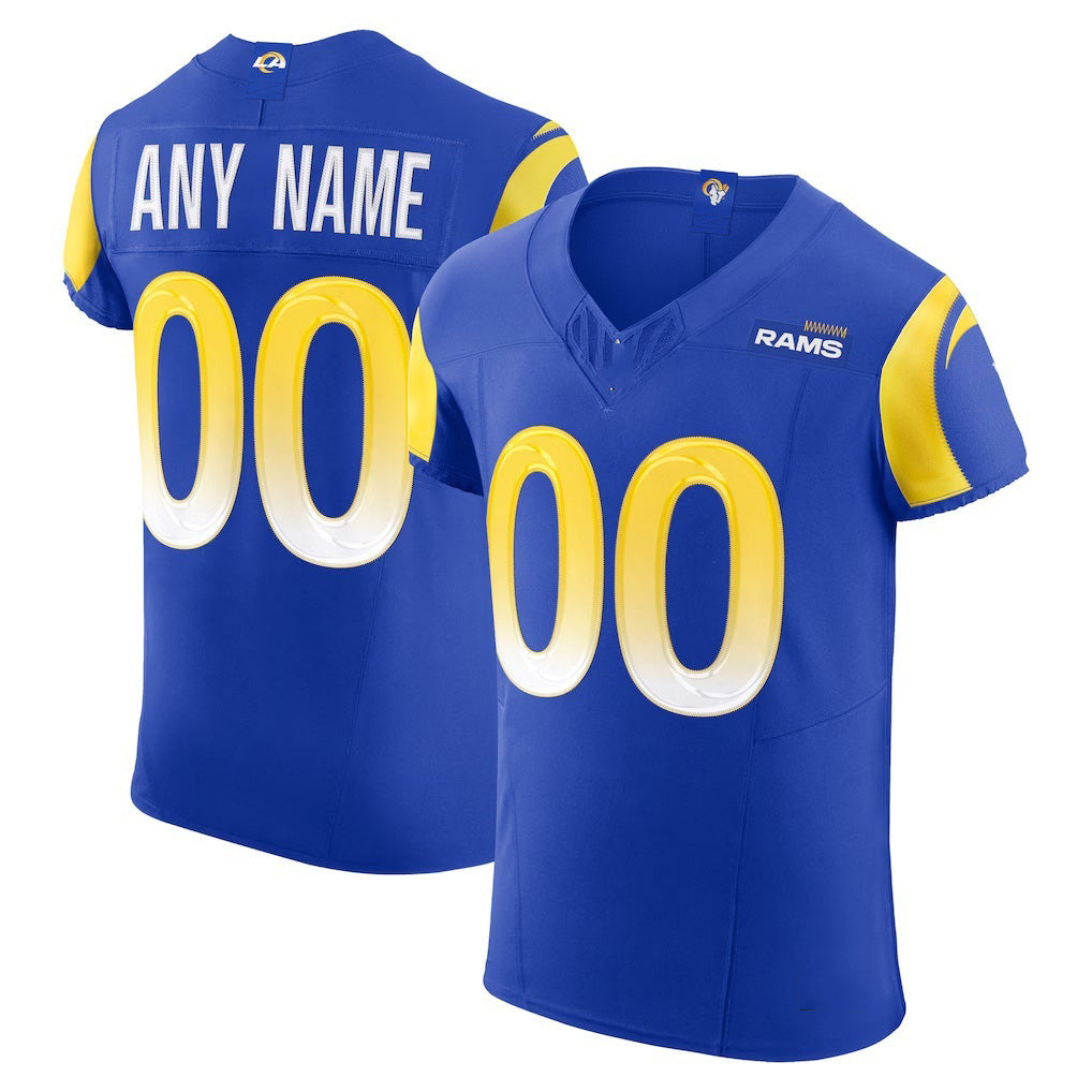 Custom LA.Rams Royal Vapor F.U.S.E. Elite Jersey