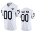 Custom LV.Raiders Active Player White 2024 F.U.S.E 65th Anniversary Patch Vapor Stitched Jersey
