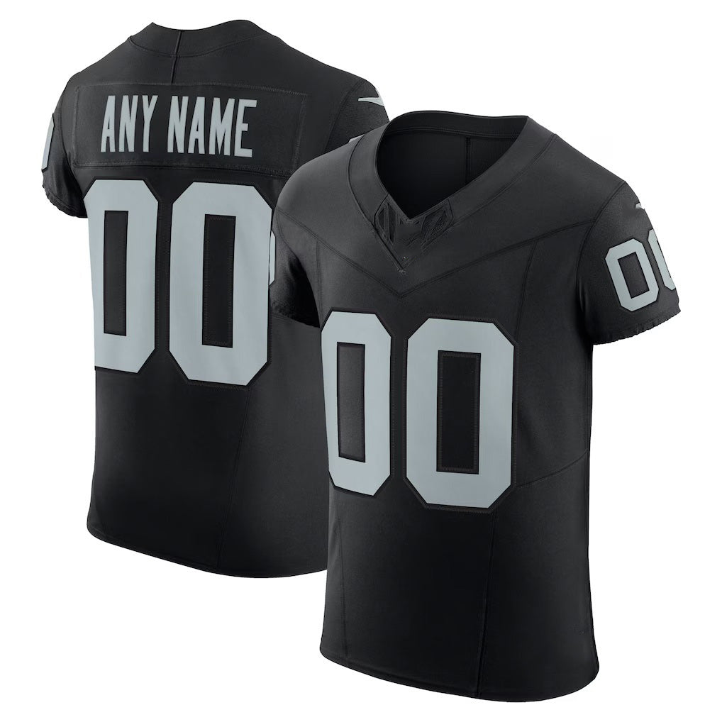 Custom LV.Raiders Black Vapor F.U.S.E. Elite Jersey