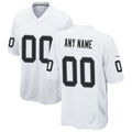 Custom LV.Raiders White Game Jersey