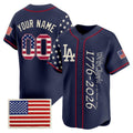 Custom Los Angeles Angels  America 250 Edition Vapor Premier Limited Navy Stitched Baseball Jersey