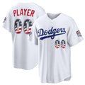 Custom Los Angeles Dodgers 2026 All-Star Edition Stars & Stripes White Stadium Pick-A-Player Baseball Jersey
