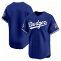 Custom Los Angeles Dodgers Royal USA 250 Limited Stitched Jersey