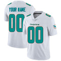 Custom M.Dolphins Road White Stitched Vapor Untouchable Limited Jersey