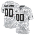 Custom MN.Vikings Active Player 2024 F.U.S.E Arctic Camo Salute To Service Limited Stitched Jersey