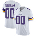 Custom MN.Vikings Road White Vapor Untouchable Limited Jersey