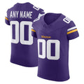 Custom MN.ikings Purple Vapor F.U.S.E. Elite Jersey