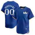 Custom Minnesota Twins Active Player Royal 2024 City Connect Limited Stitched Baseball Jersey