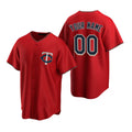 Custom Minnesota Twins Red Stitched Cool Baseball Jersey