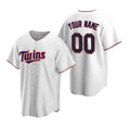 Custom Minnesota Twins White Stitched Cool Base Home Baseball Jersey