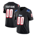 Custom NE.Patriots Active Player Black 2023 F.U.S.E. Throwback Limited Stitched Jersey