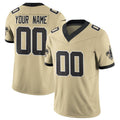 Custom NO.Saints Active Player Gold 2025 F.U.S.E. Alternate Vapor Limited Stitched Jersey