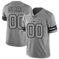 Custom NY.Giants 2019 Gray Gridiron Gray Vapor Untouchable Limited Jersey