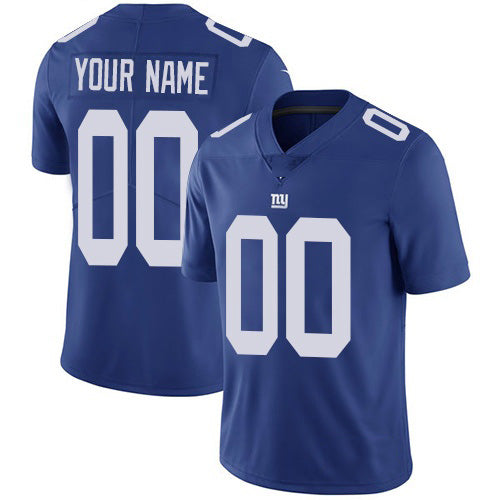 Custom NY.Giants Home Royal Blue Vapor Untouchable Limited Jersey