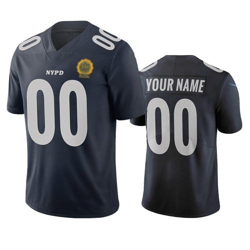 Custom NY.Giants Navy Vapor Limited City Edition Jersey