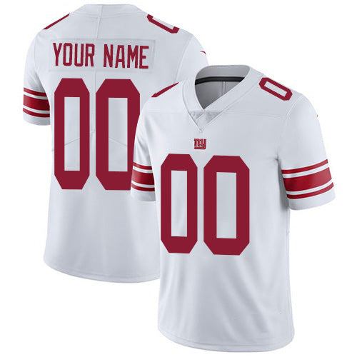 Custom NY.Giants Road White Vapor Untouchable Limited Jersey