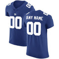 Custom NY.Giants Royal Vapor Untouchable Elite Jersey