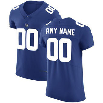 Custom NY.Giants Royal Vapor Untouchable Elite Jersey