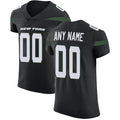 Custom NY.Jets Alternate Black Vapor Untouchable Elite Jersey