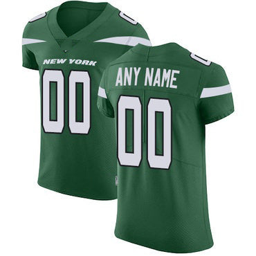 Custom NY.Jets Alternate Home Green Vapor Untouchable Elite Jersey