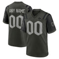 Custom NY.Jets Black 2025 Rivalries Collection Game Jersey