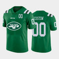 Custom NY.Jets Green Team Big Logo Number Vapor Untouchable Limited Jersey