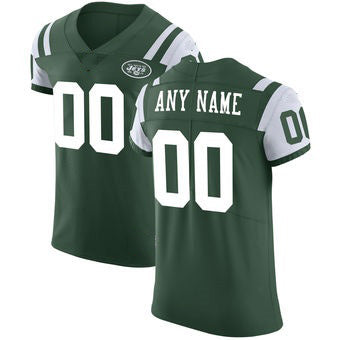 Custom NY.Jets Green Vapor Untouchable Elite Jersey