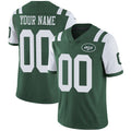 Custom NY.Jets Home Green Vapor Untouchable Limited Jersey