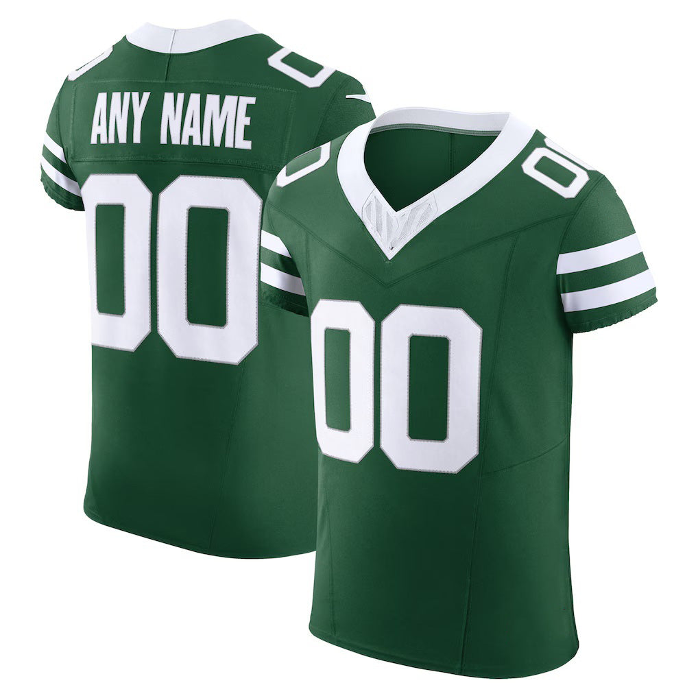 Custom NY.Jets Legacy Green Vapor F.U.S.E. Elite Jersey