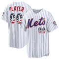 Custom New York Mets 2026 All-Star Edition Stars & Stripes White Stadium Pick-A-Player Baseball Jersey