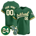 Custom Oakland Athletics Green Jersey - Personalized Baseball Jersey