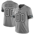 Custom P.Eagles 2019 Gray Gridiron Gray Vapor Untouchable Limited Jersey