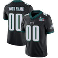 Custom P.Eagles ACTIVE PLAYER Black LVII Patch Vapor Untouchable Limited Stitched Jersey