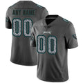 Custom P.Eagles Gray Static Vapor Untouchable Limited Jersey