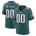 Custom P.Eagles Midnight Green Game Jersey